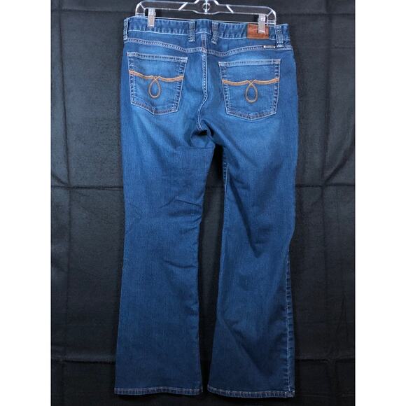 Lucky Brand Womens Jeans Blue Denim Mid Rise Lola Boot Ankle Stretch 12/31 - Picture 10 of 12